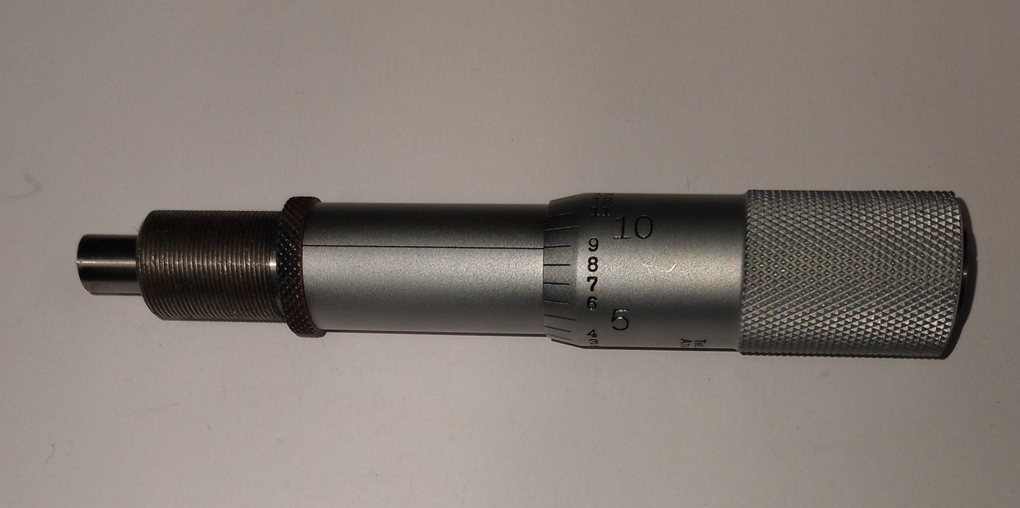 Starrett No. 663 Micrometer Head / Linear Actuator, 0-1" Range, with Box
