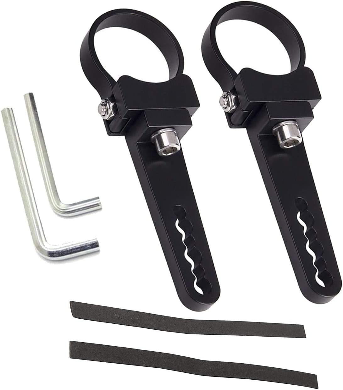 1.75'' Tube Clamps Mounting Brackets ADTOPI Adjustable Roll Cage Bull Bar Clip H