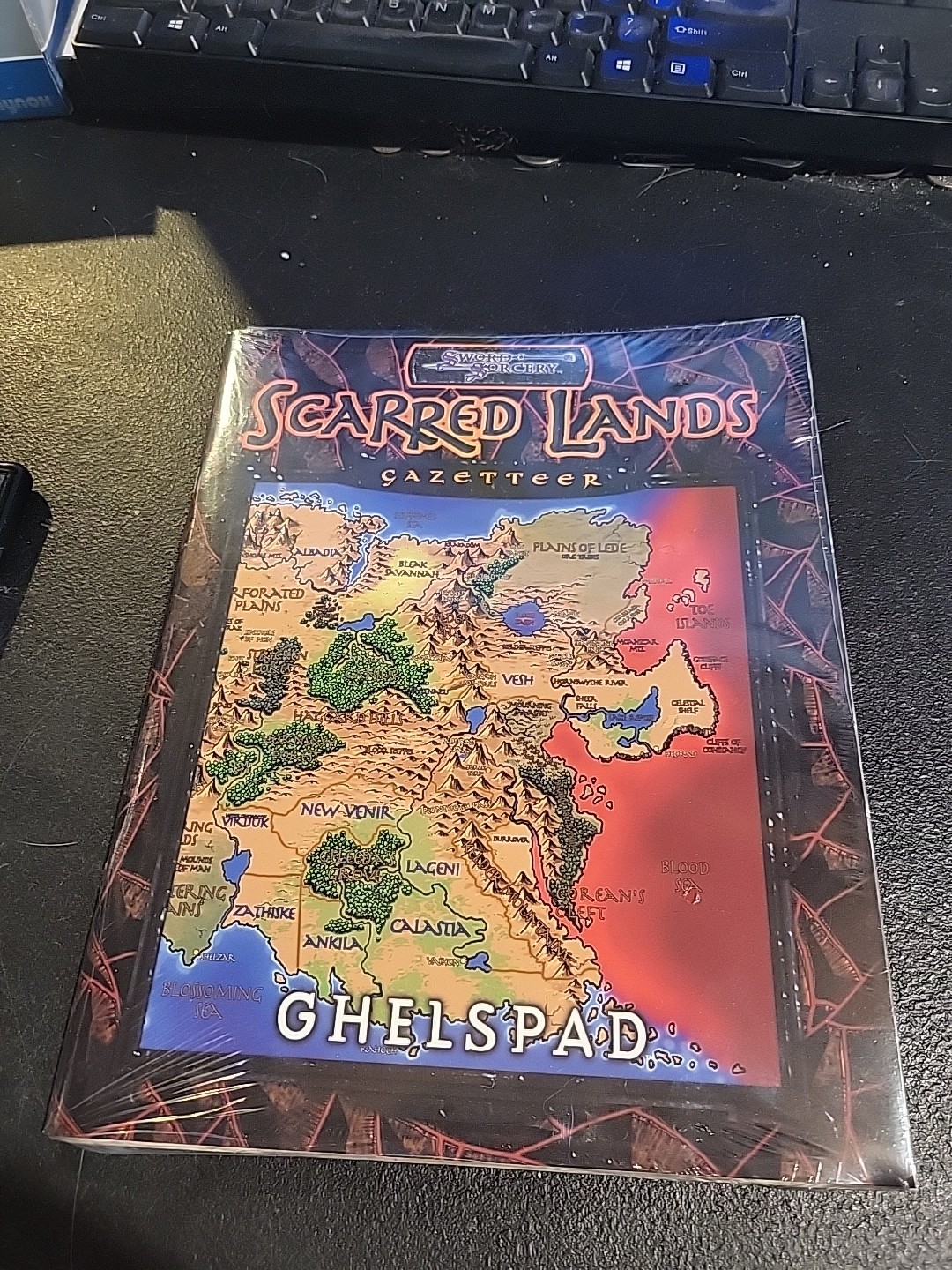 Sword & Sorcery Scarred Lands d20 Ghelspad - Gazetteer SW Factory Sealed shrink