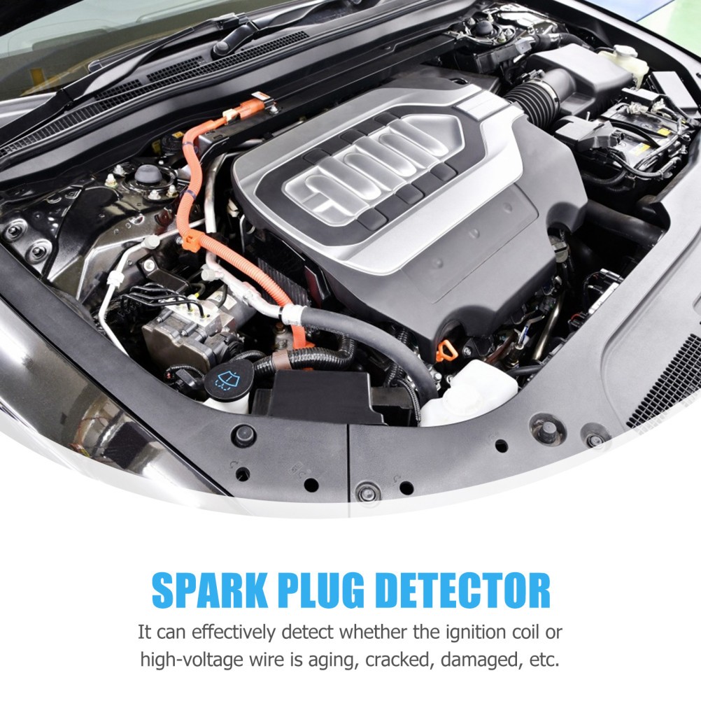 1 Set Reusable Spark Plug Checker for Car Ignition System with Adjustable Gap