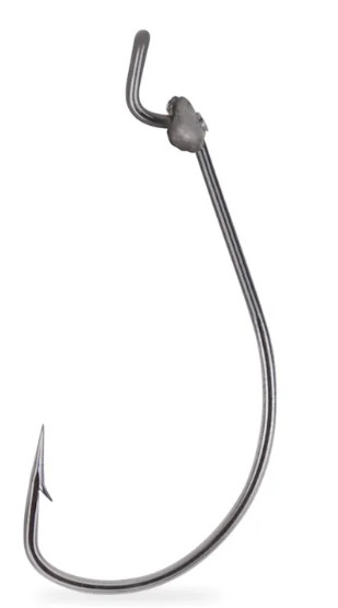 Mustad G38084NPBN-04 KVD GRIP PIN 2X FINE Hooks Size 4 G38084NP-BN Pack of 5