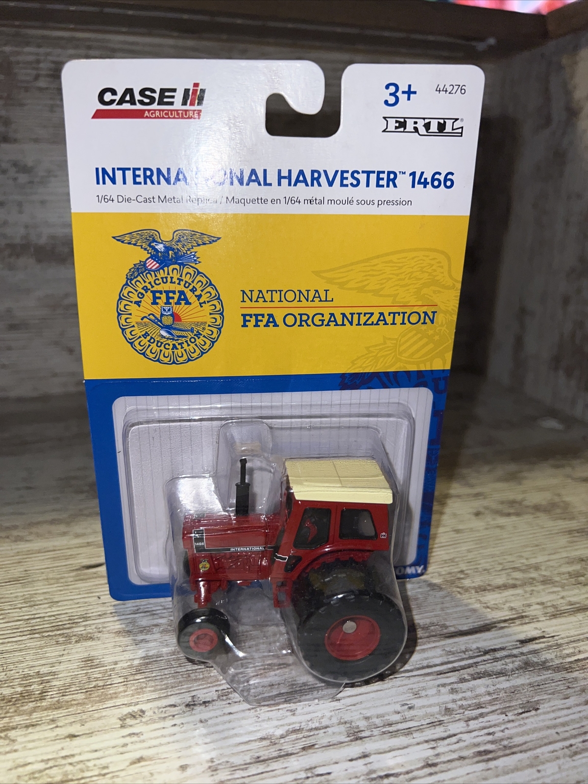 1/64th International Harvester 1466 Black Stripe Wide Front Cab  FFA Logo