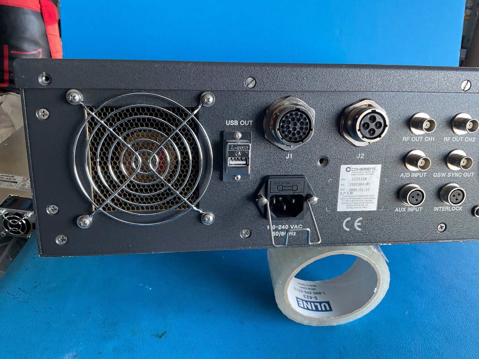 Coherent Evolution Diode-Pumped Nd: YLF Laser System 1121110 USED AS IS..,