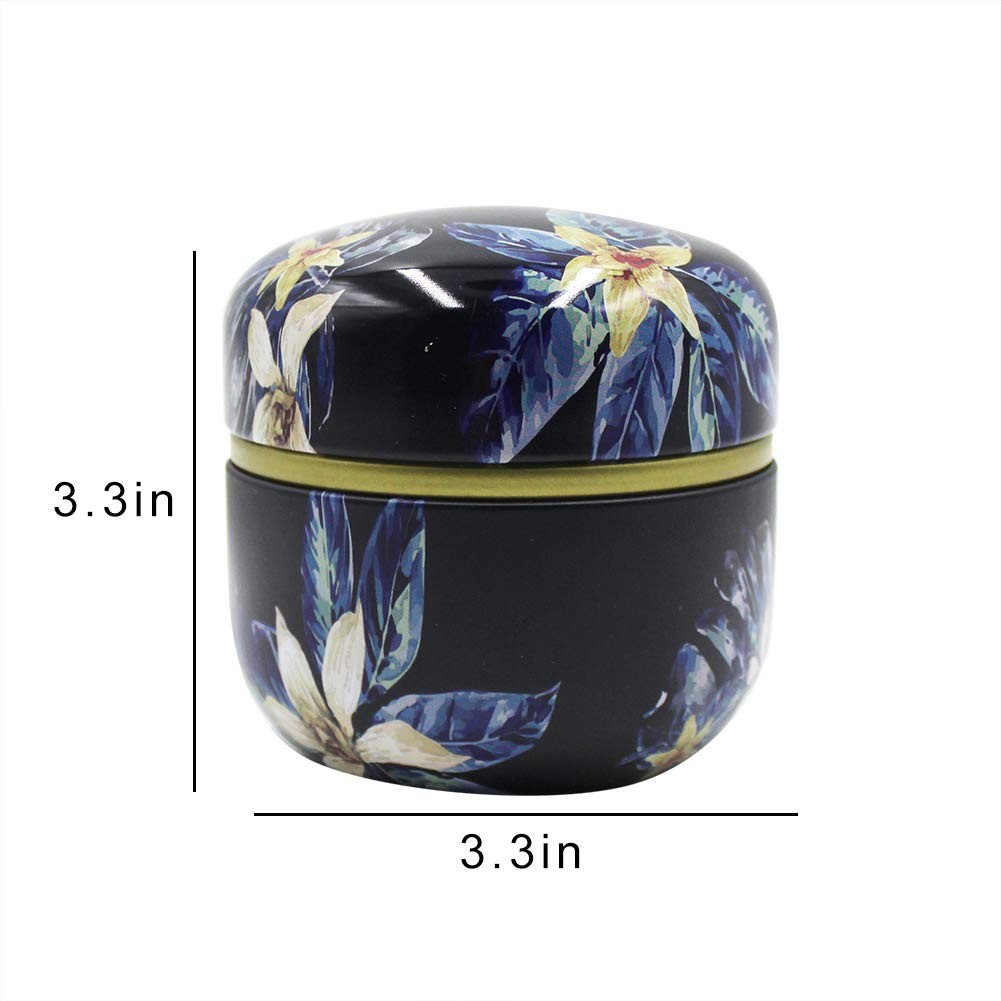 2 Pack Mini Tea Storage Containers Coffee one size, color 1 + 2