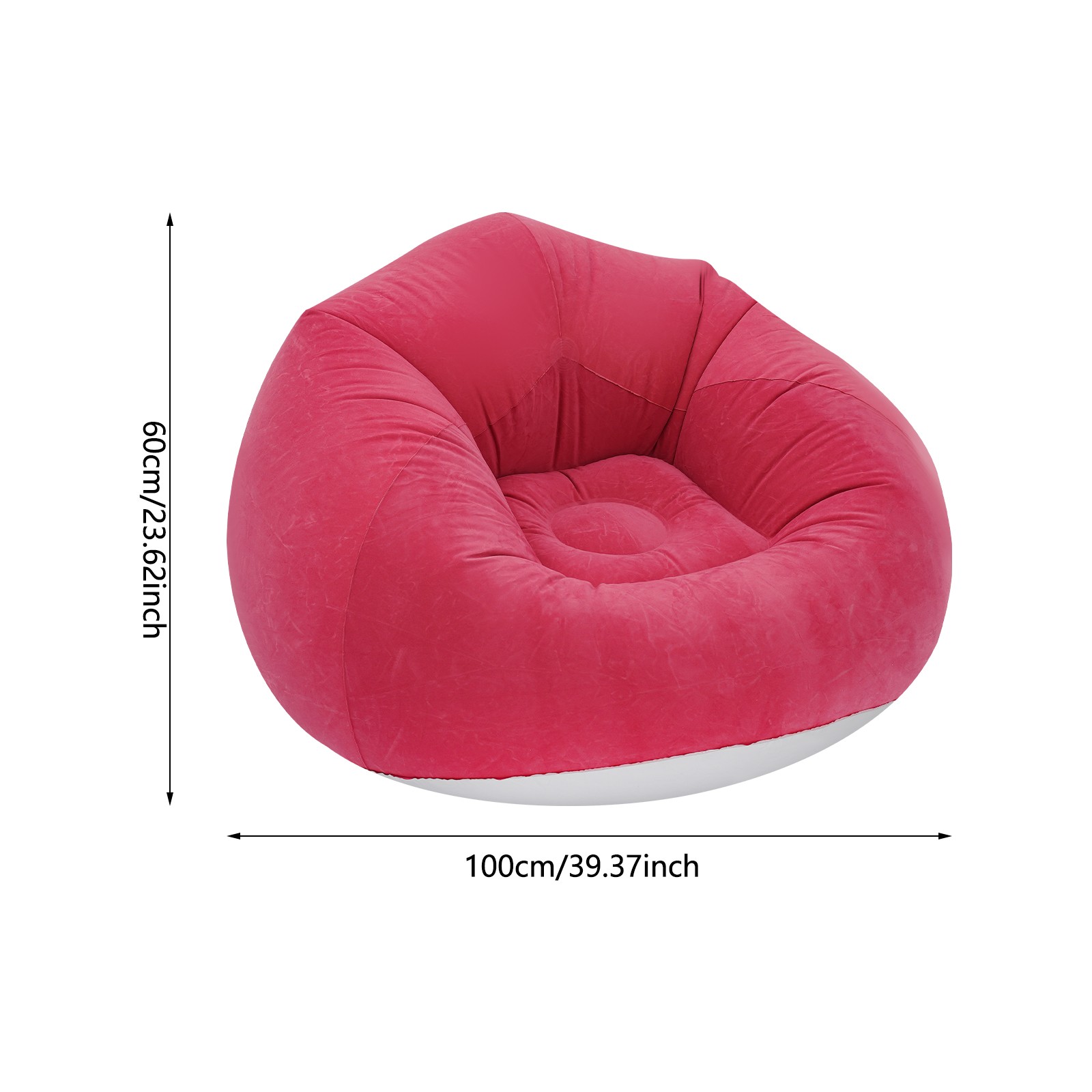 Modern Inflatable Chairs 9 Pcs Inflatable Sofa Inflatable Sofa for Homes Yards