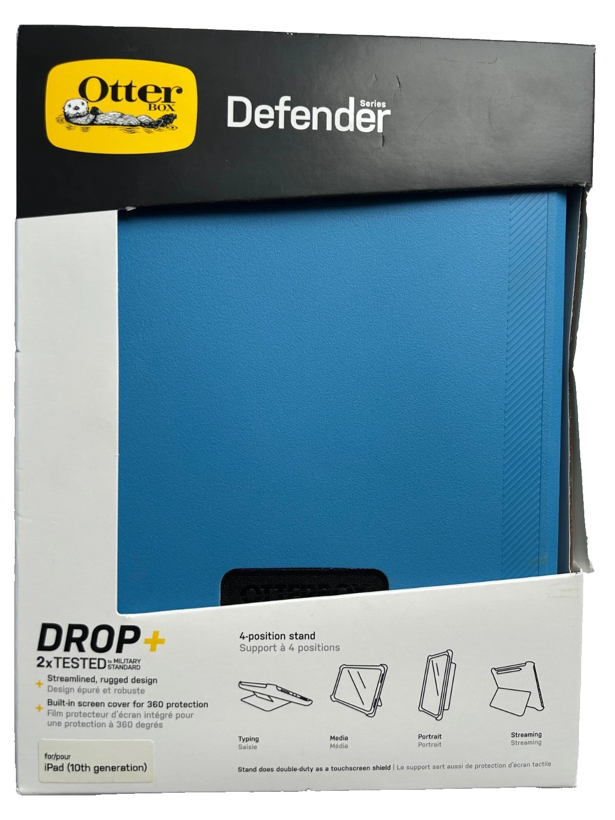 Otterbox Defender Case for iPad 10th Gen, iPad A16, 11th Gen - Aqua Explorer NEW