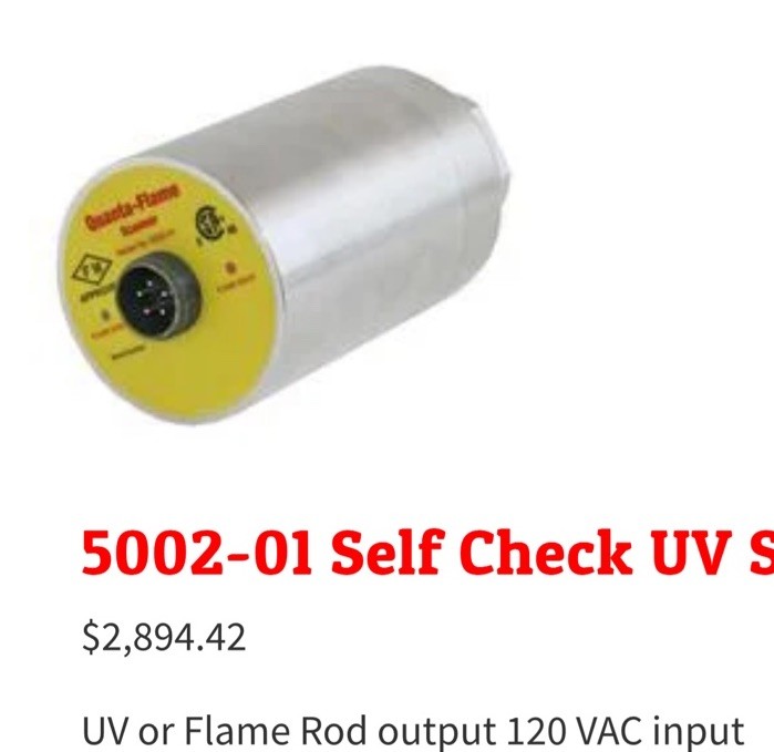 Gn Electronics 5002-01 Quanta-flame Scanner UV 120 V Lightly used / working cond