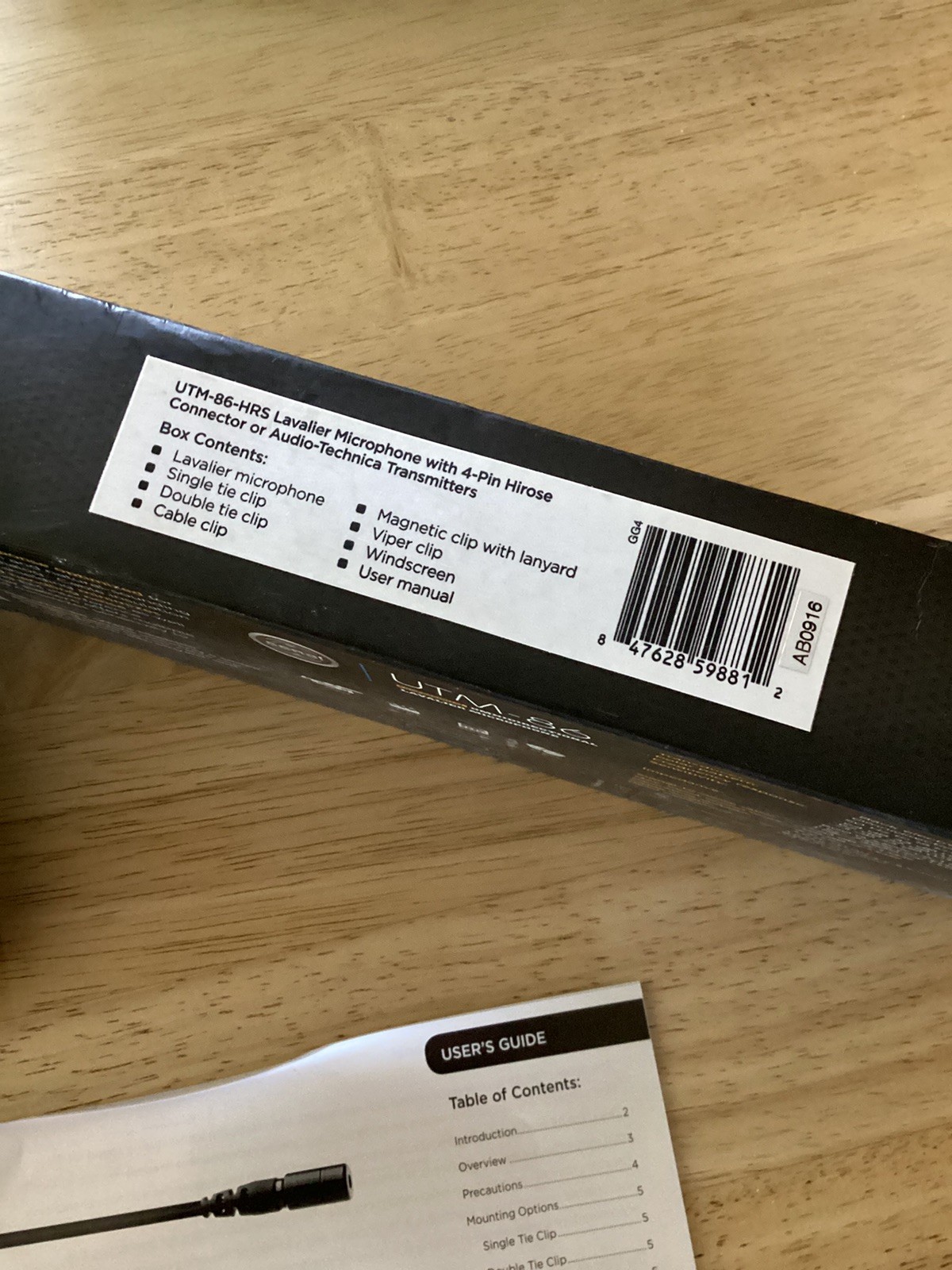 Senal UTM-86 professional Omnidirection lavalier Microphone
