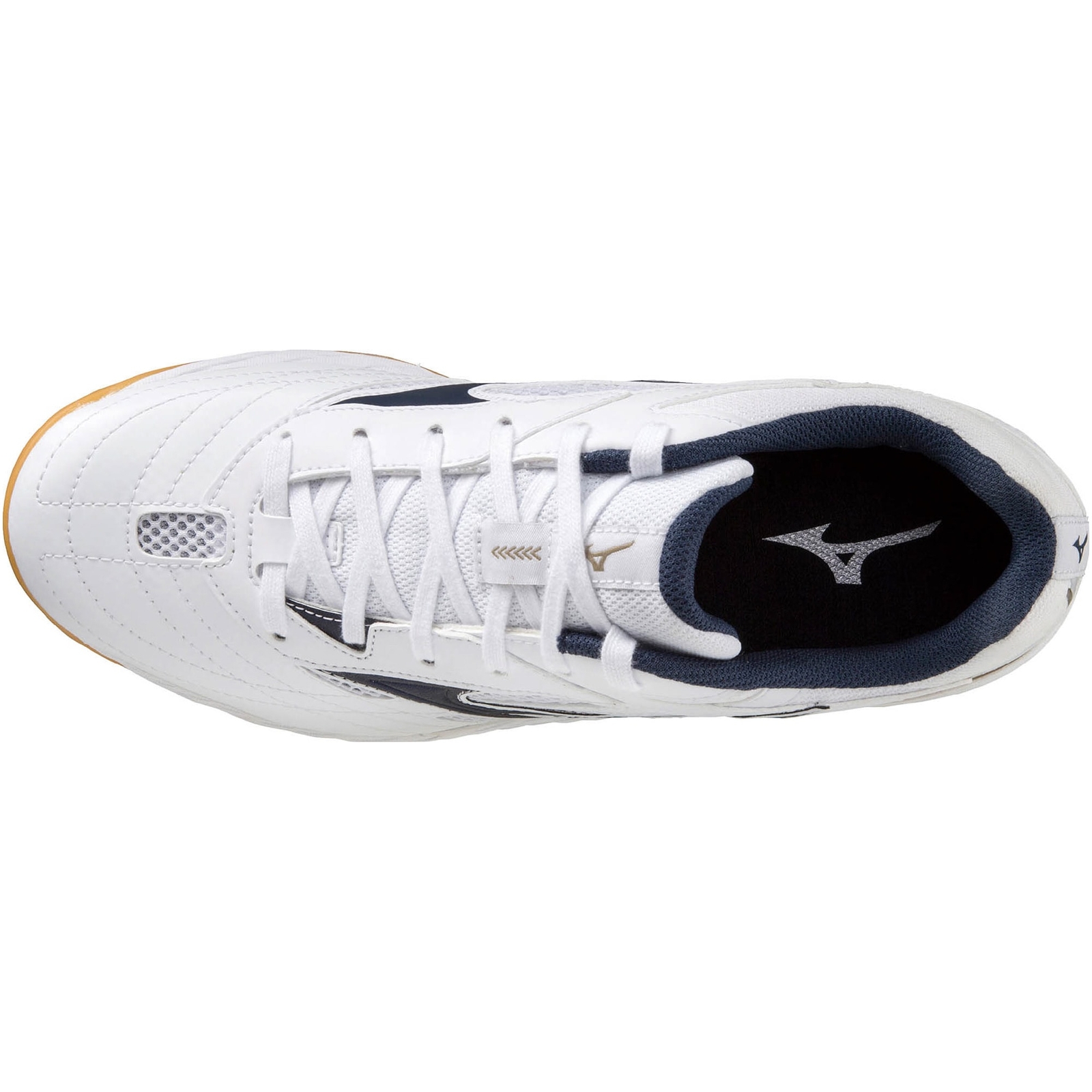 Mizuno Table Tennis Shoes WAVE DRIVE 9 81GA220514 White / Navy / Gold