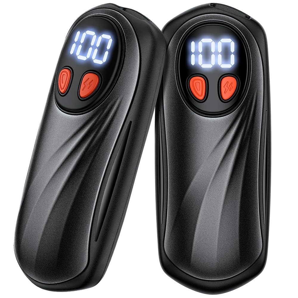 Hand Warmers Rechargeable 2 Pack, 6000mAh Electric Hand Warmers, 5-Level Heat...