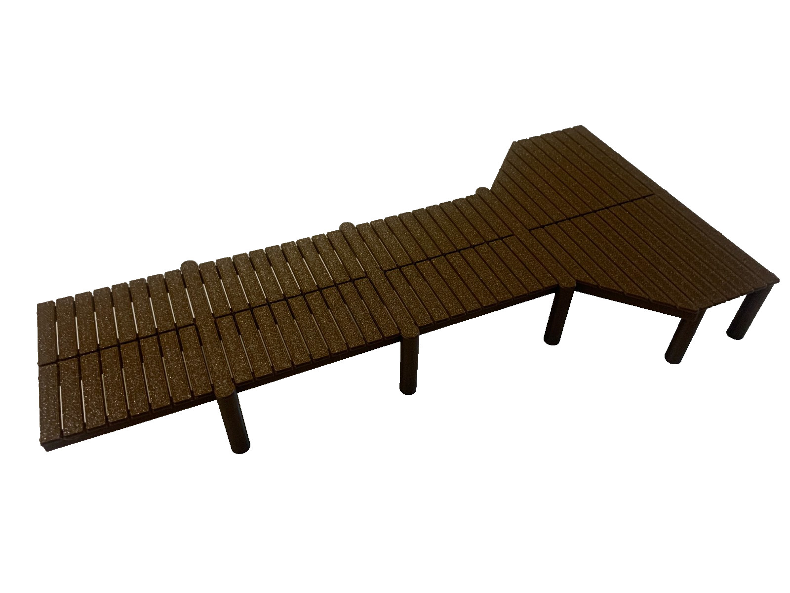 (1)  " O SCALE"   BOAT DOCK,  FISHING PIER,  DOCK,  PIER  3D PRINTED 1/48  1:48