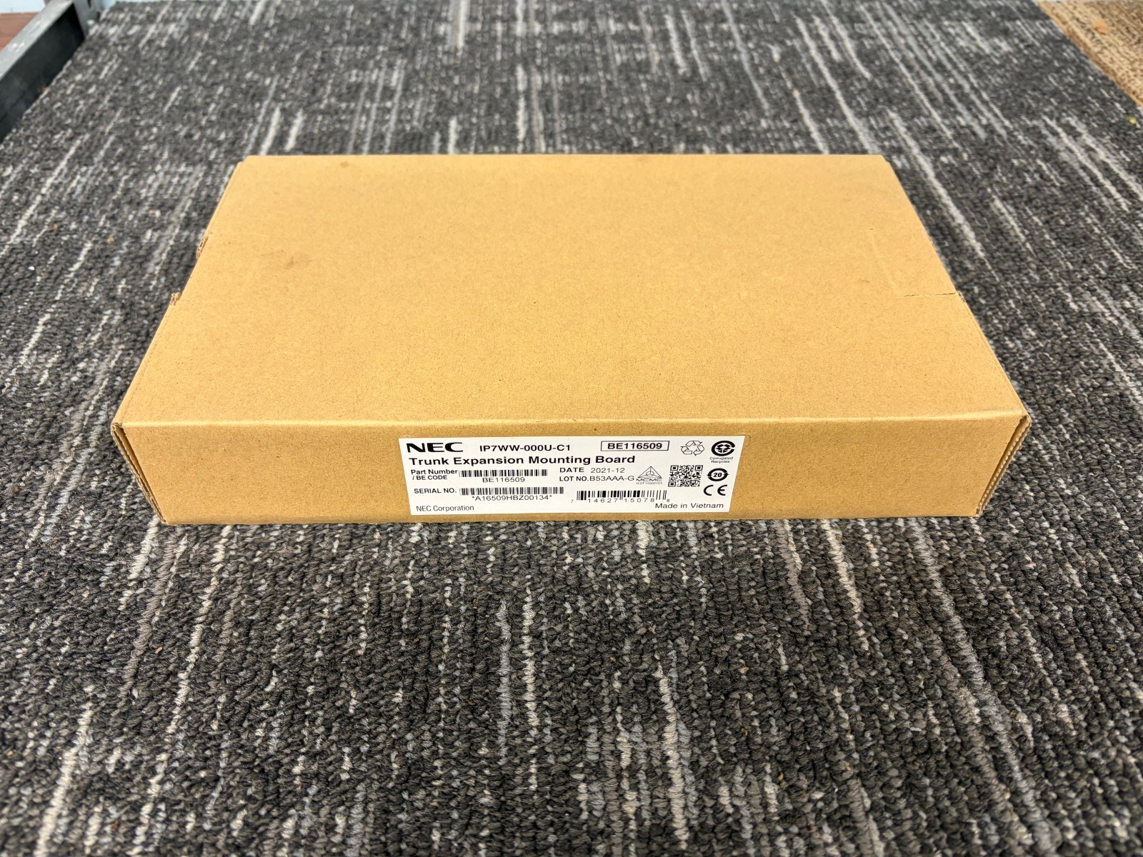 NEC SL1100 CO Trunk Expansion Mounting Card BE116509 NEW