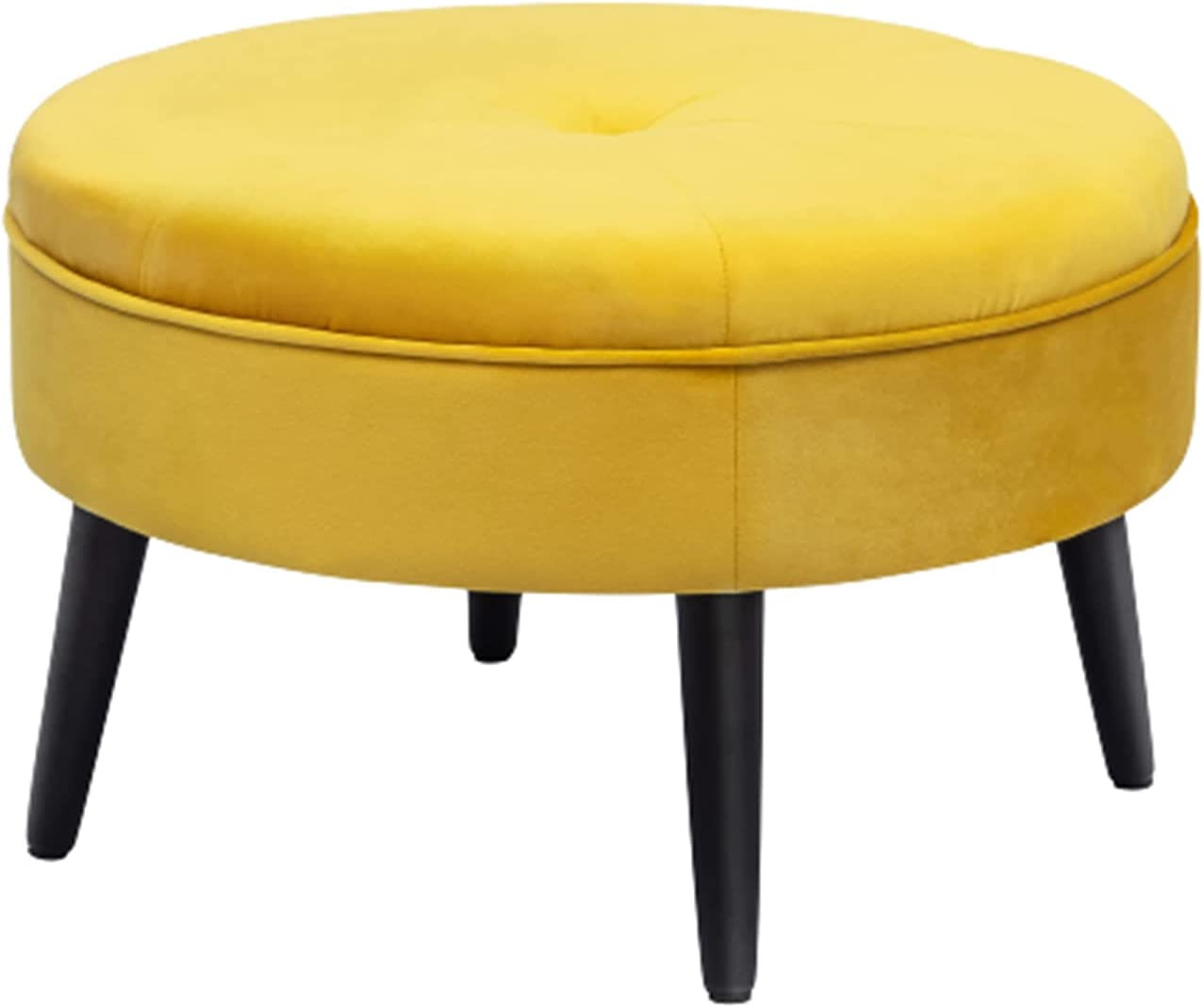 23'' Fabric Ottoman Round Foot Rest Stool (8 colors) FREE Shipping
