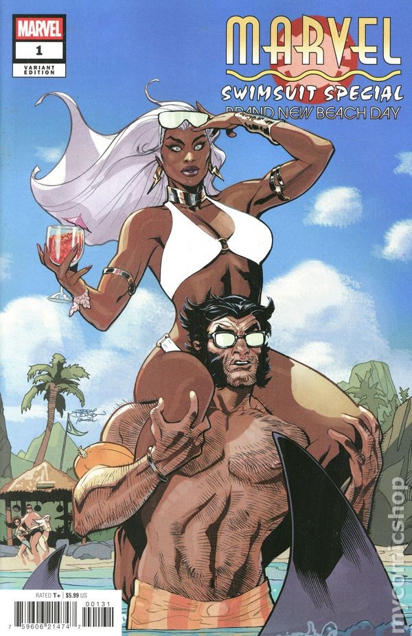Marvel Swimsuit Special Brand New Beach Day 1C 2026 Stock Image