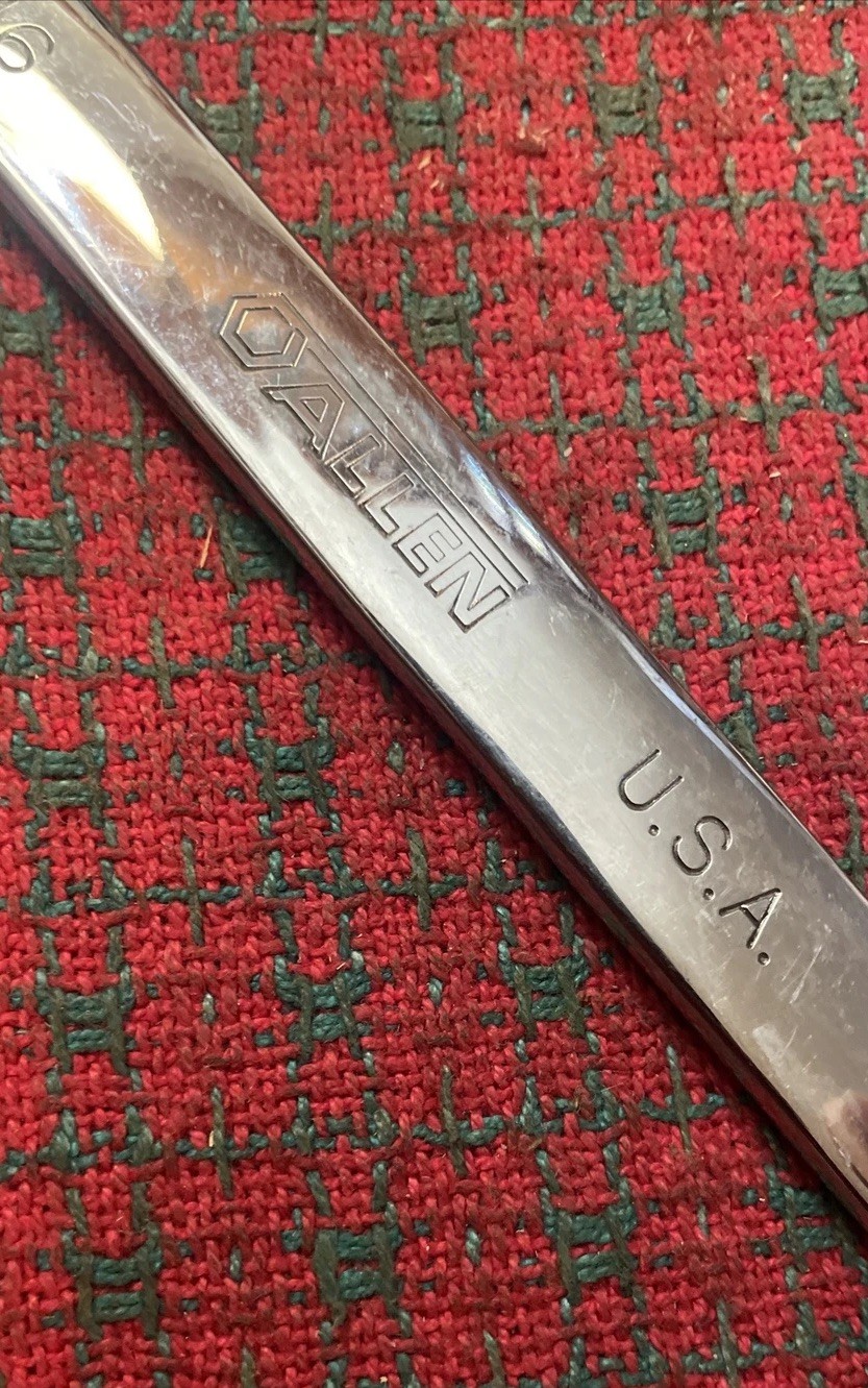 Allen tools 11/16 Wrench 🇺🇸 full polish combination 20477 Excellent