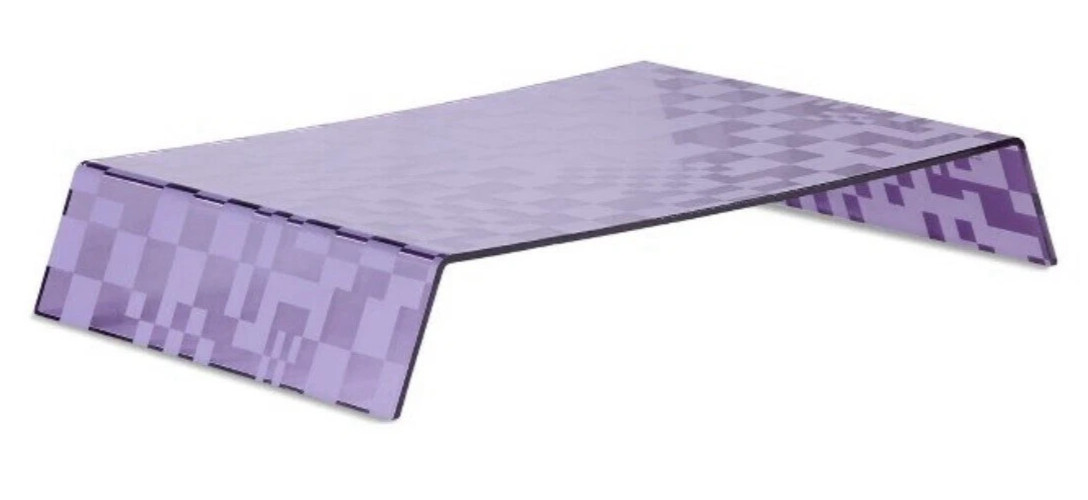 5pcs -Vivitar Acrylic Laptop Portable Desk Stand-Purple Check-Car/Travel/Bed-NEW