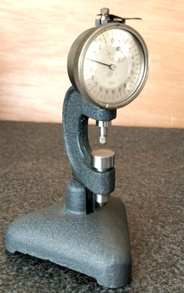 MAHR .001"  Bench Dial Indicator Watchmakers Tools Machinist Tool