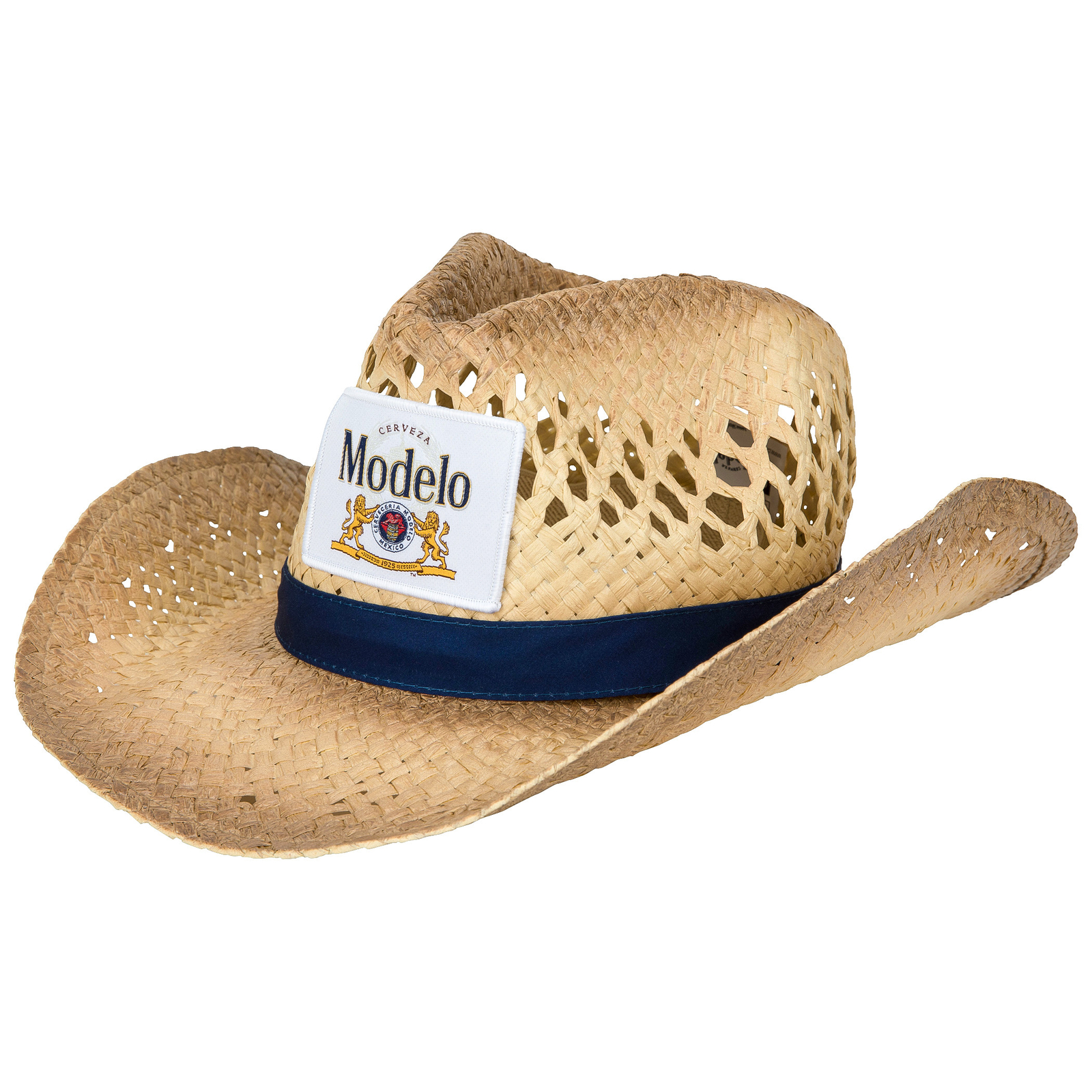 Modelo Especial Logo Straw Cowboy Hat Beige