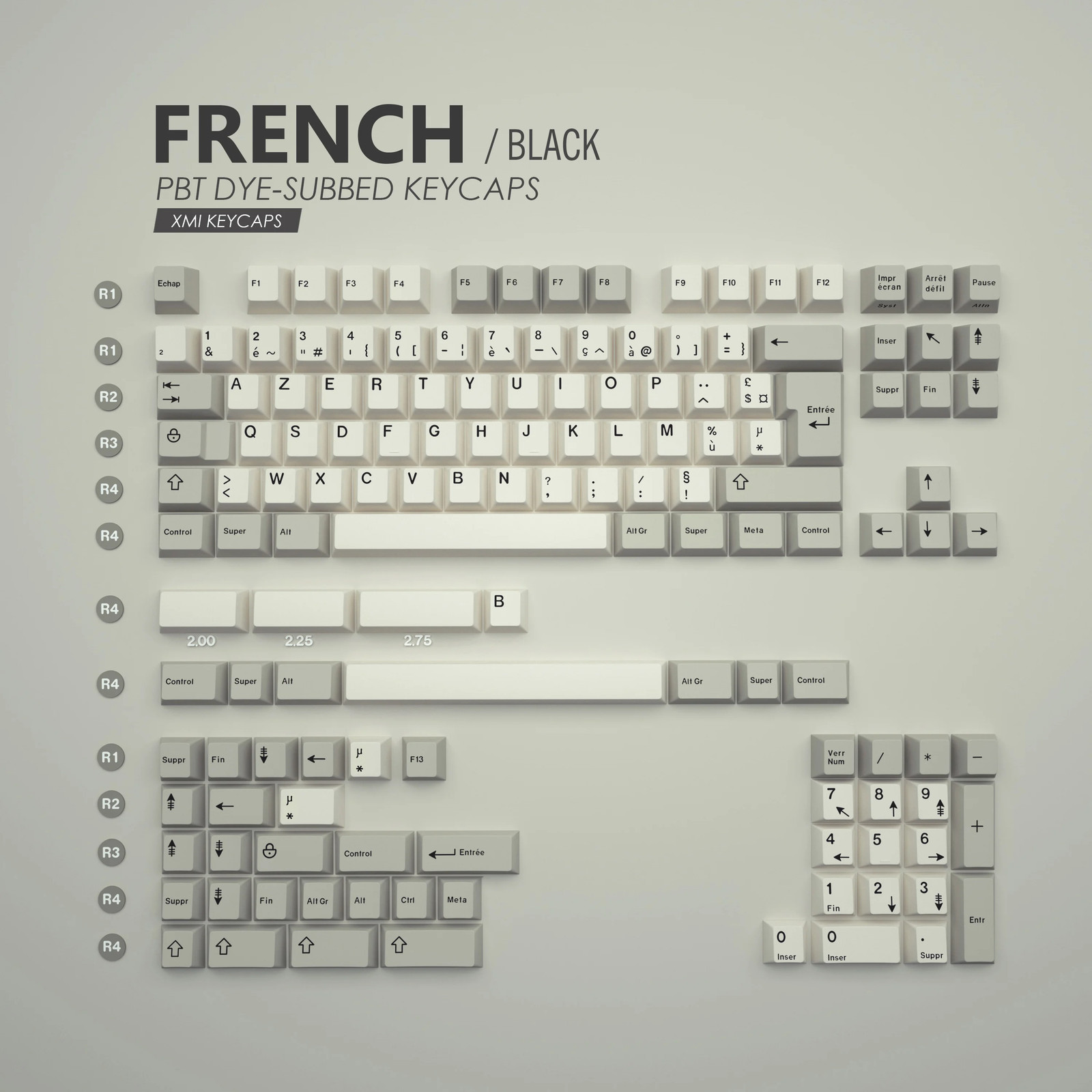 EOENKK European Language Keycaps Mechanical Keyboard French Spanish Swedish DIY