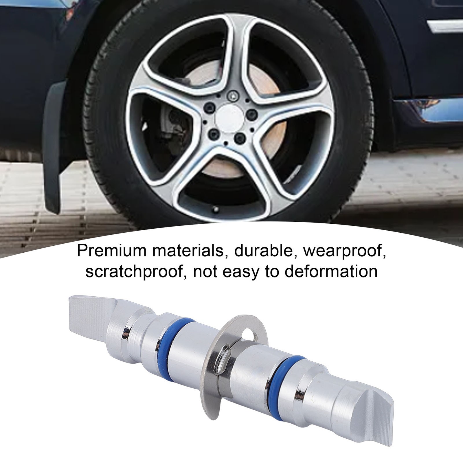 8 Pcs Wheel Alignment Clamp Rim Claw Precision Reversible Rim Studs Pins