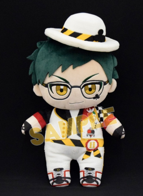 Disney Twisted Wonderland Trey Clover Big Plush Toy 40cm ANIPLEX 2022 japan anim