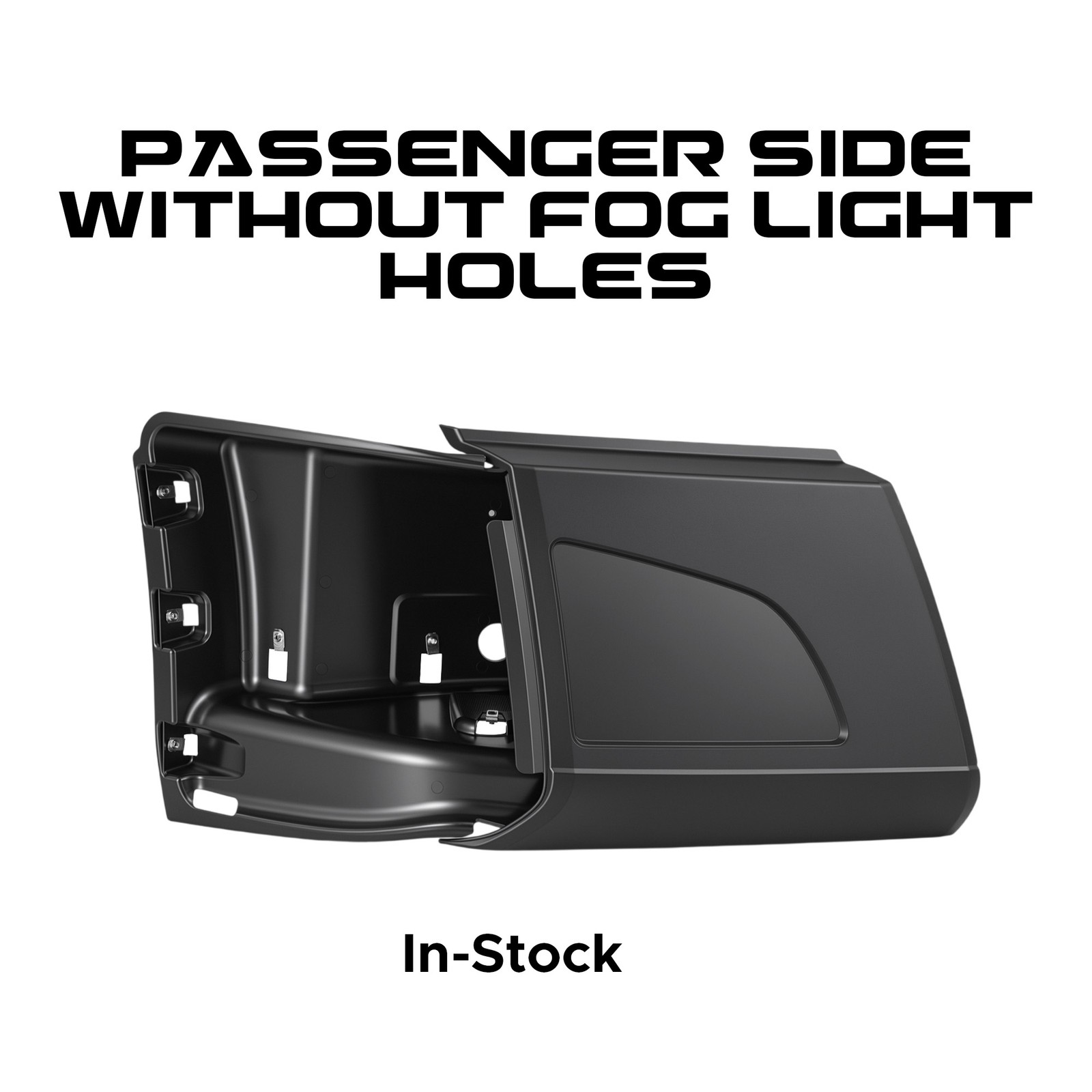 Front Corner Bumper W/O Foglight Hole Passenger Side For Volvo VNL 2018-2023