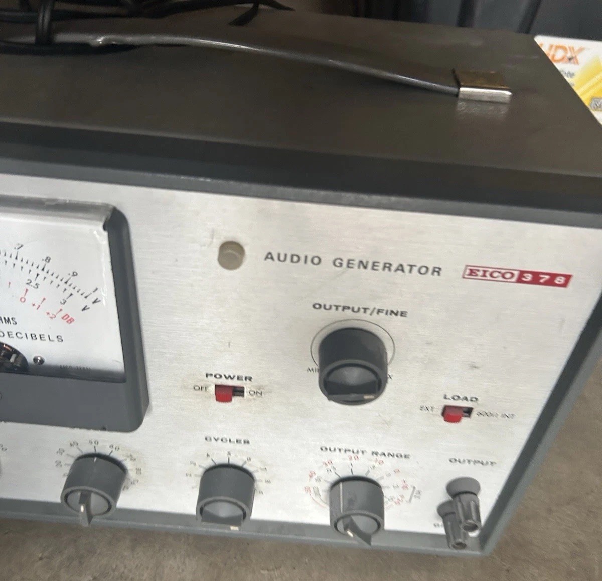 EICO 378 Audio Generator-TESTED WORKING