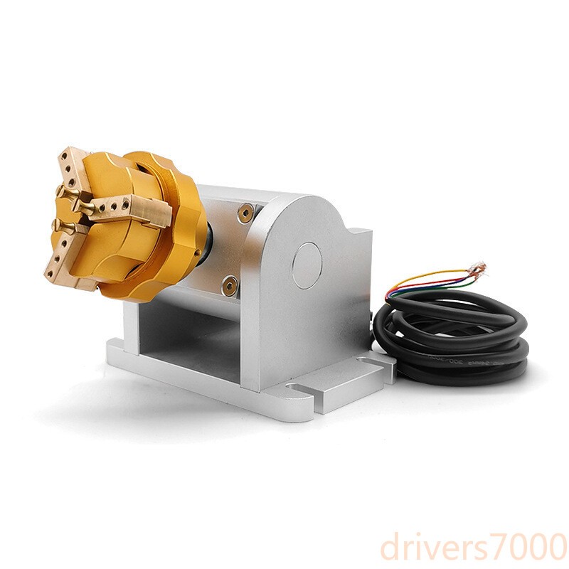 Rotating Shaft with D50 Drive Plate Rotation Axis Jewelry Marking Machine