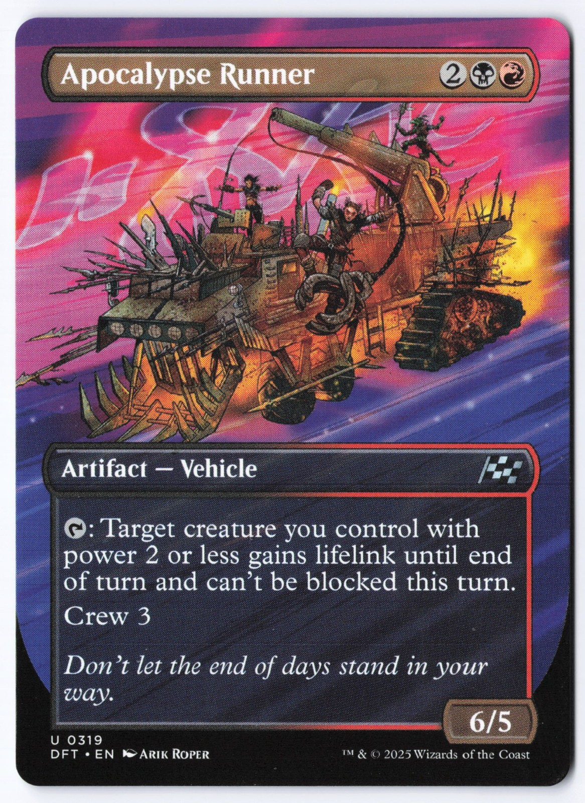 MTG Aetherdrift - Mythic Rare Showcase Borderless - MTG DFT DRC