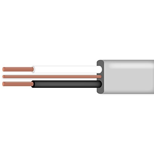 12/2 UF-B Wire, Underground Feeder and Direct Earth Burial Cable 75ft, Gray