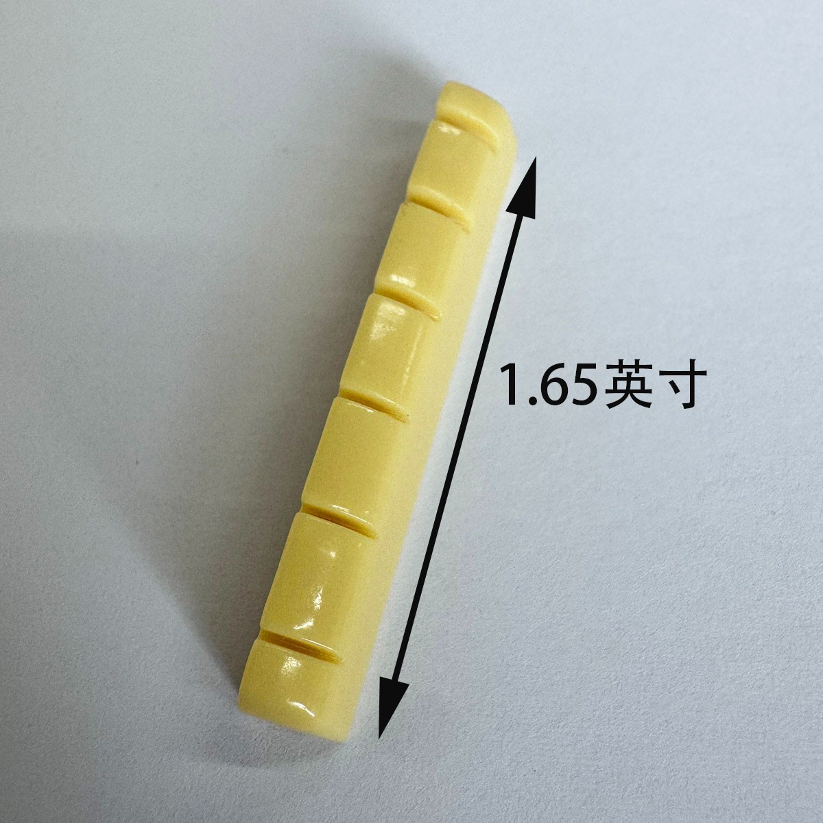 Vintage Cream 6-String Electric Guitar Nut 1.65" Headstock Replacement Nut