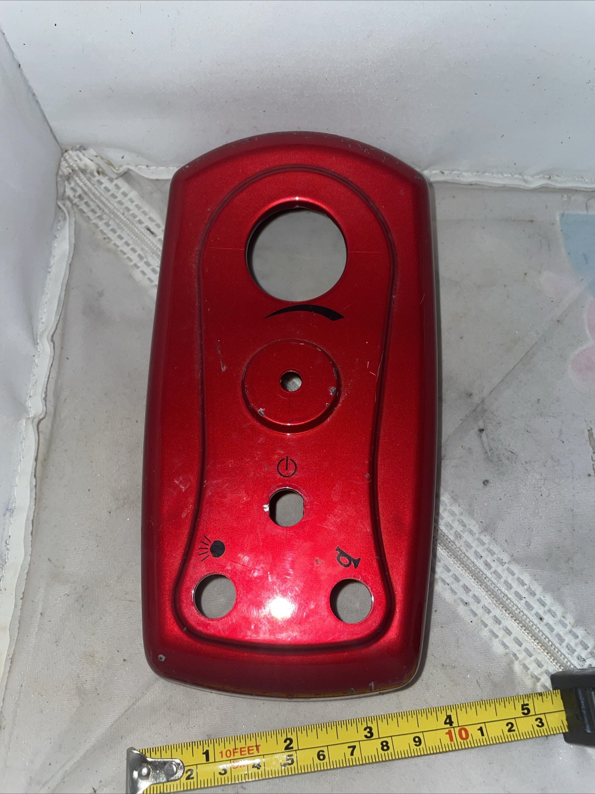 Red Tiller Plastic For Pride Libra Mobility Scooter HM18