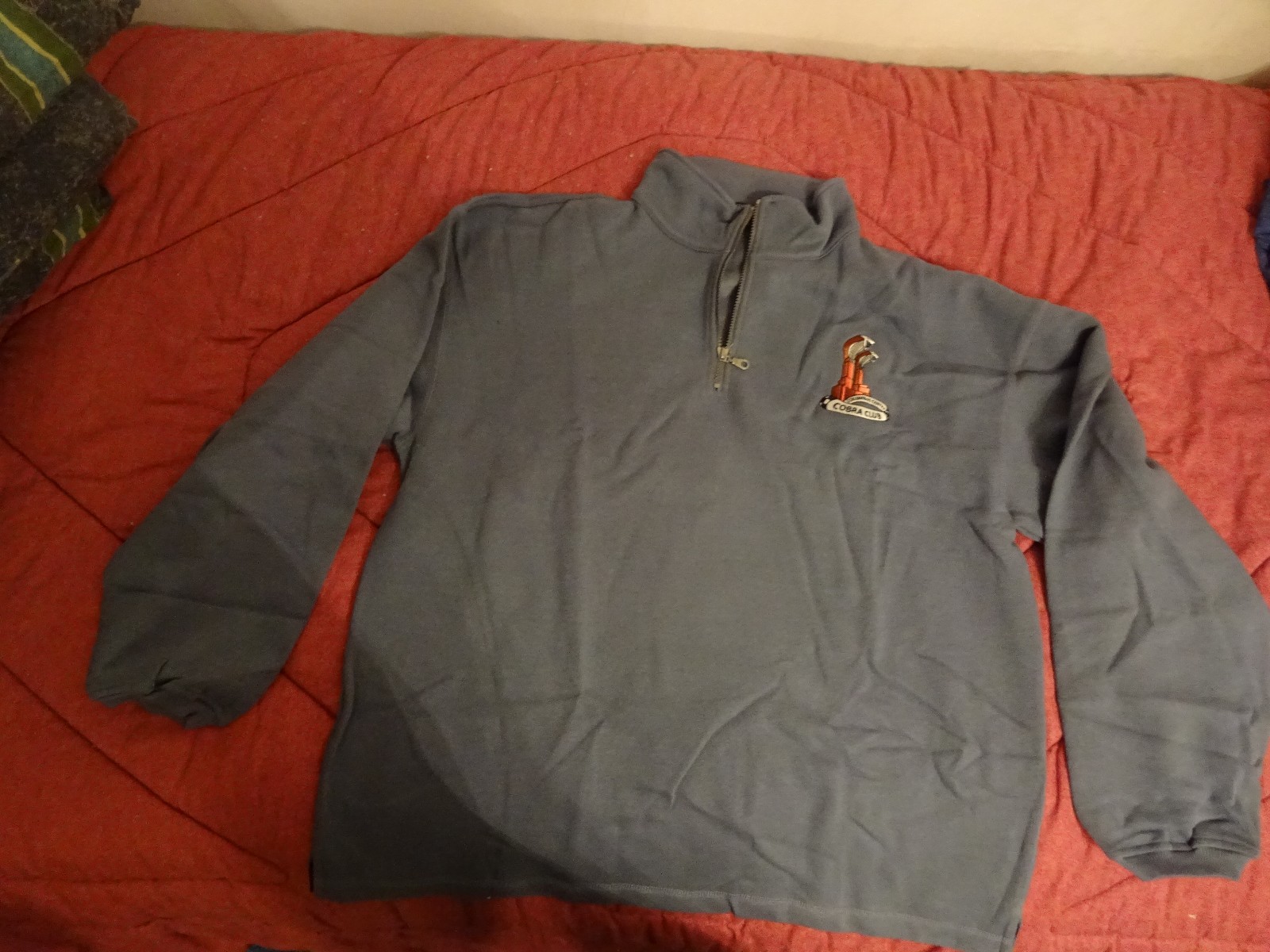 Cobra Club Polar Fleece Heavy Duty Pull Over - NEW  NIB Size XL Columbus Center