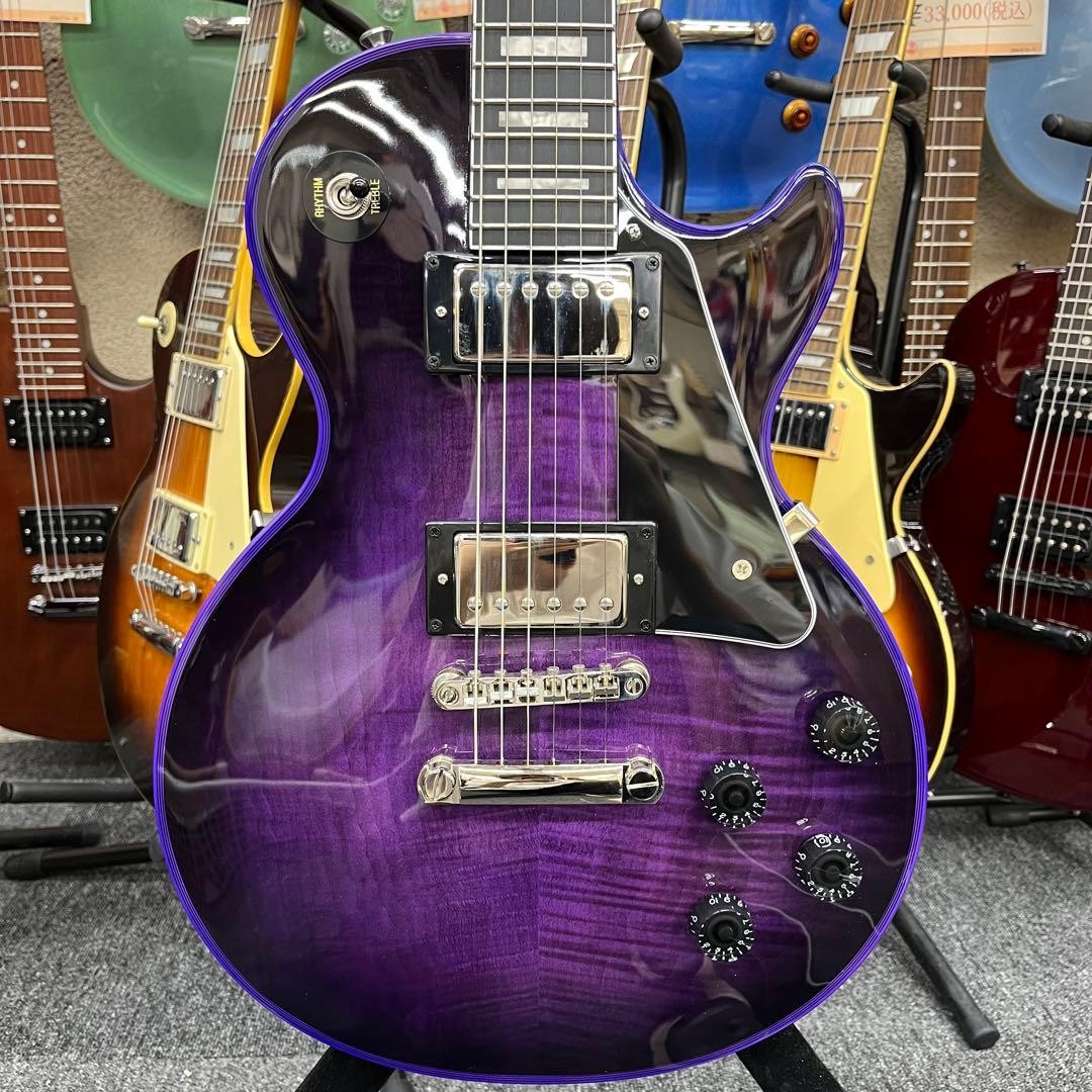 12617 Epiphone Les Paul Custom Purple