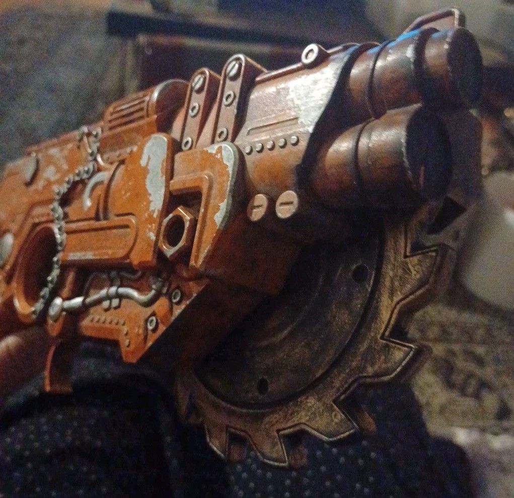 Nerf Deviantart Cosplay Gun, "Fallout", Artisan Made, Preowned