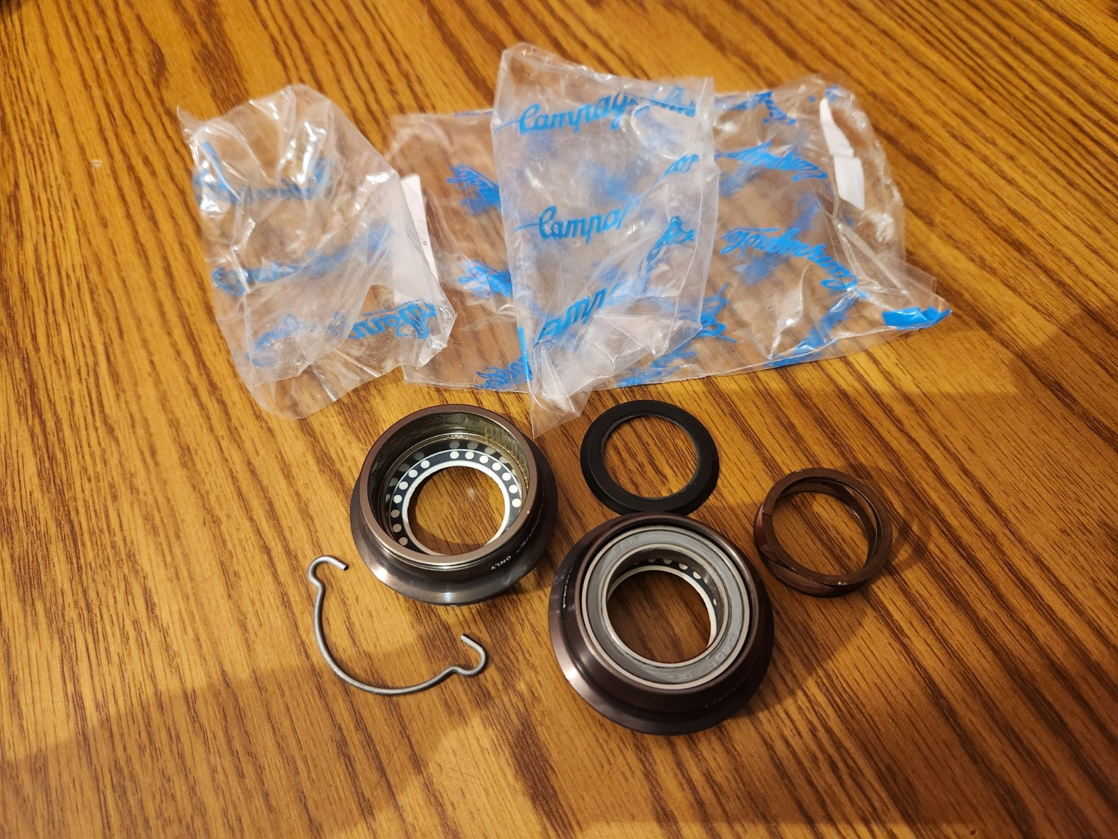 New 68x46 BB30 Campagnolo Power Torque OS Fit Bottom Bracket Cups Campy