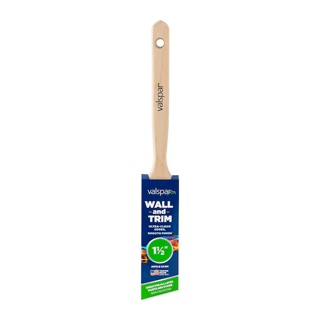 Wall and Trim 1-1/2-in Reusable Angle Specialty Craft Brush