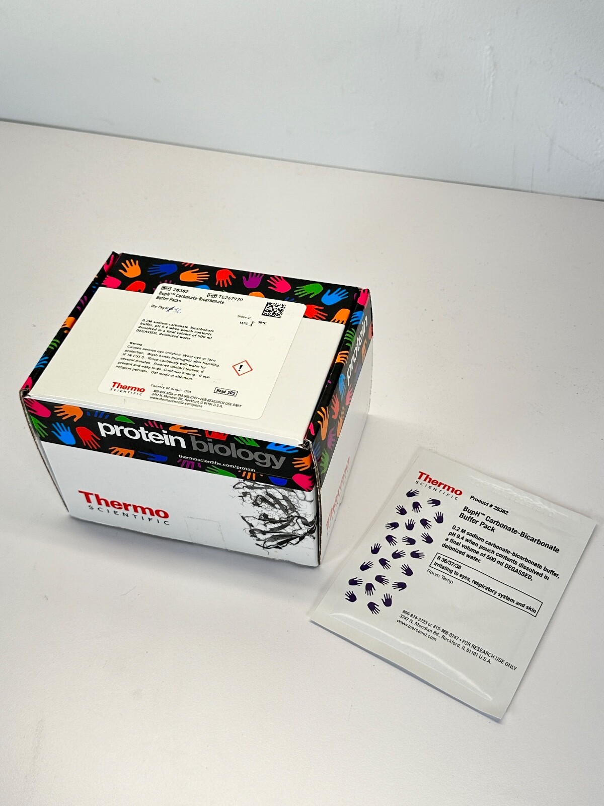 Thermo Scientific BupH Carbonate-Bicarbonate Buffer 36 Packs #28382