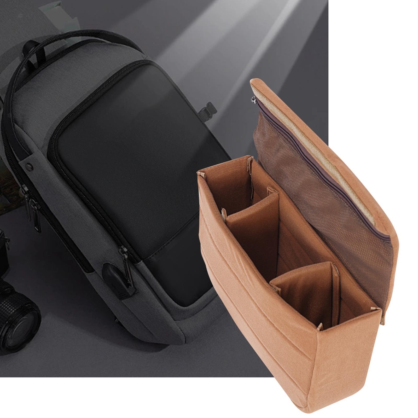 Camera Insert Bag Shockproof Photography Equipment Protection Detachable Divider