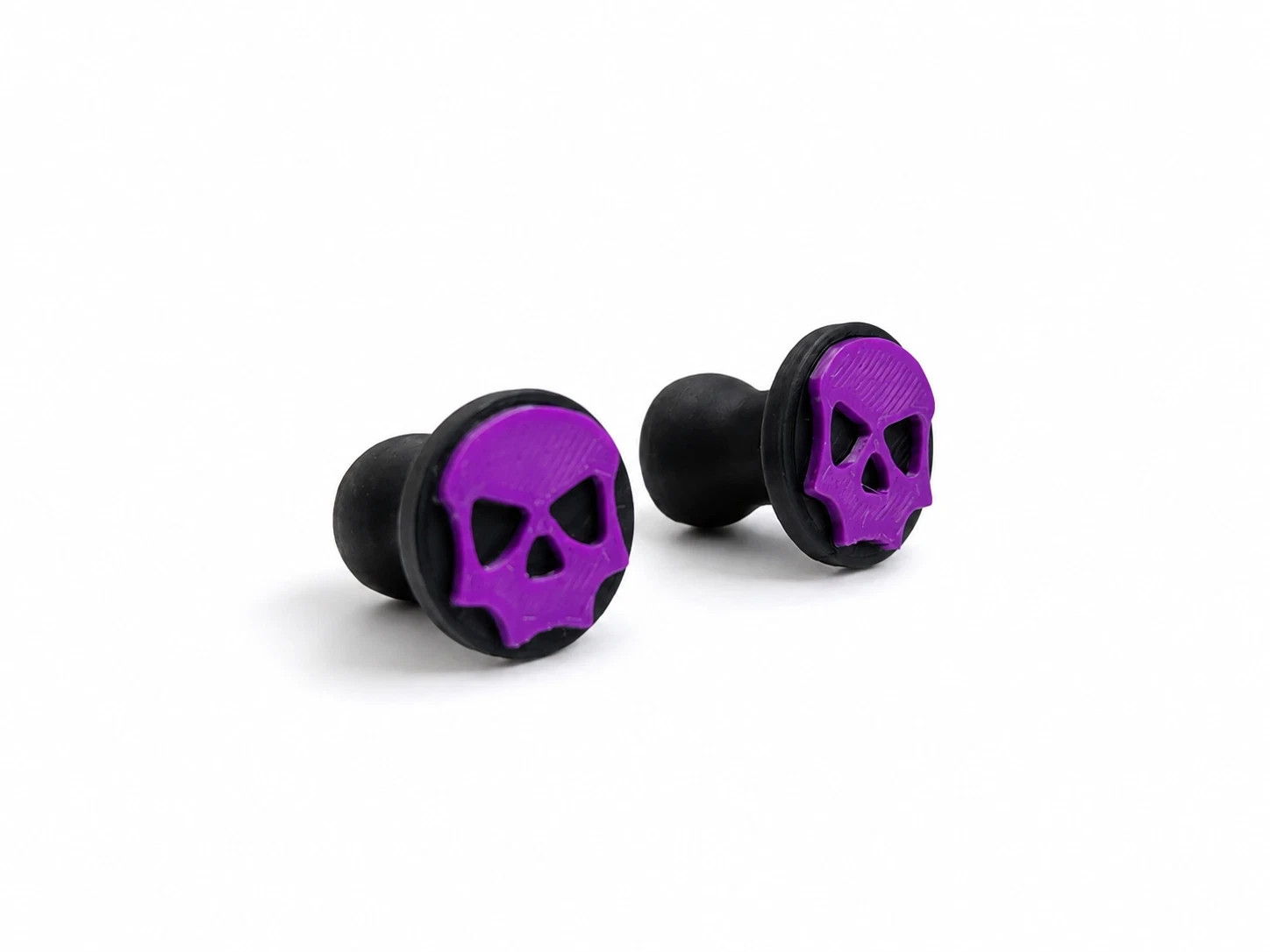 Jt Proflex Plug - Skull - 1 Pair of Plugs.