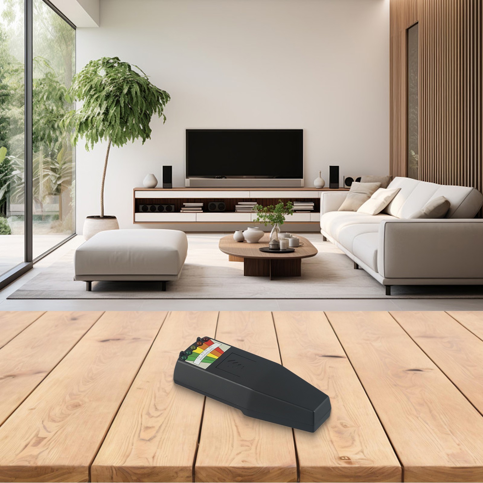 Efficient and Portable EMF Meter for Electric Device Measurement Black