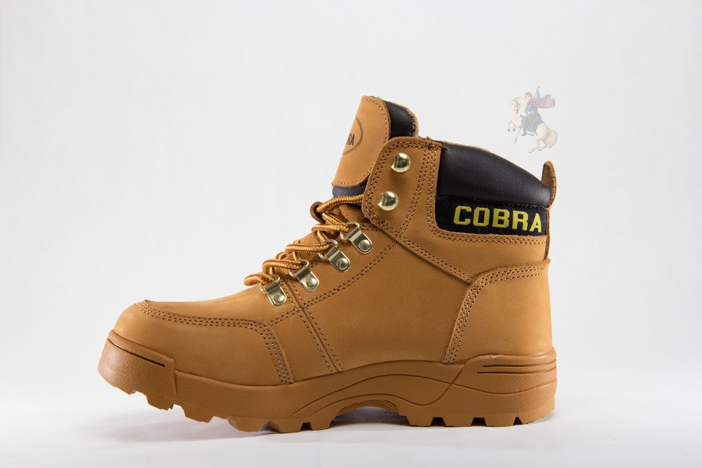 Men Work Boot Cobra C707 Waterproof Tan Leather Goodyear Welt Construction New