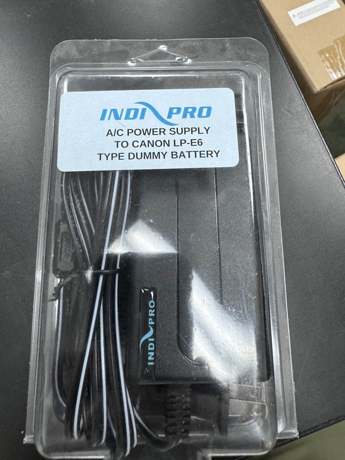 Indie Pro LP-E6 Power Supply for Canon LP=E6 Dummy Battery