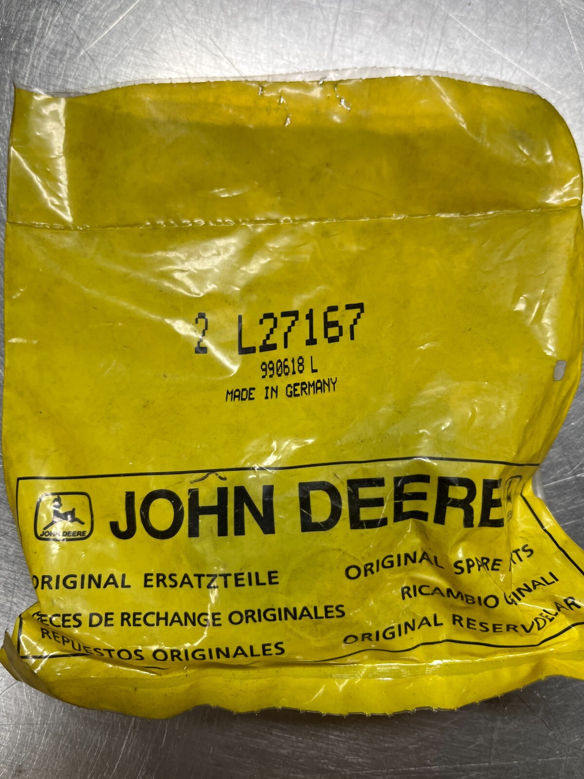 L27167 GENUINE OEM John Deere Plastic Bushing NUT