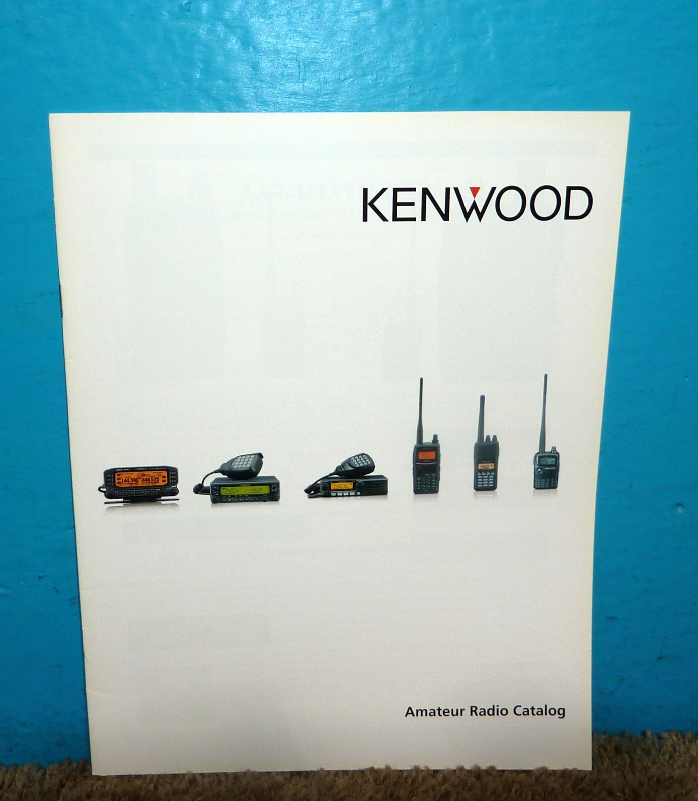 Kenwood Amateur Radio Catalog TM-V71A TH-K20A TS-590 Etc. Original