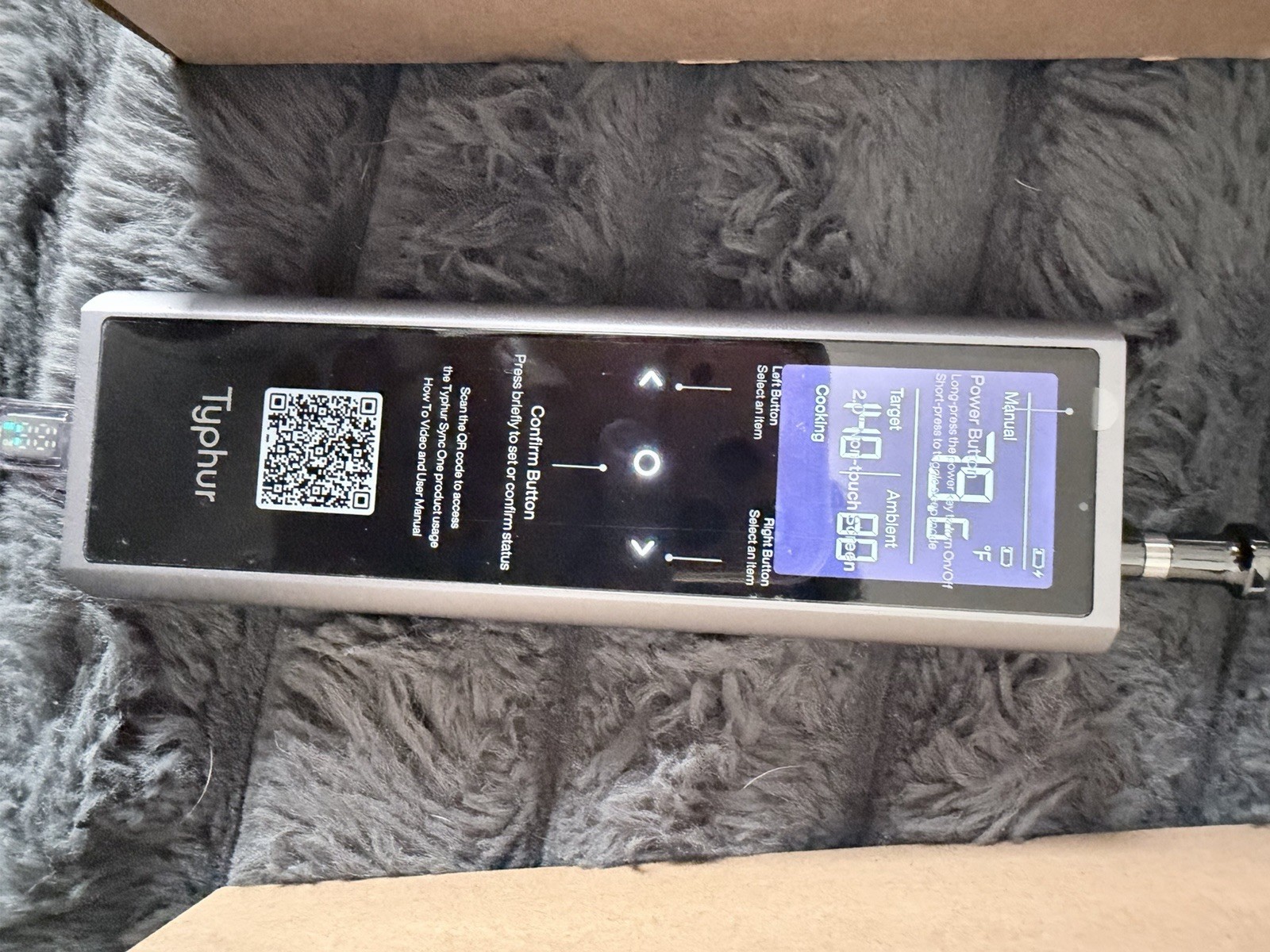 Wireless Thermometer Typhur Sync One Smart  Digital WT01