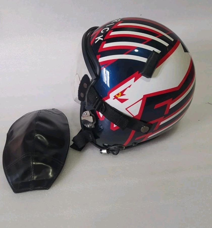 SIZE XL-XXL HGU-55 TOP GUN MAVERICK FIGHTER PILOT HELMET+PIN