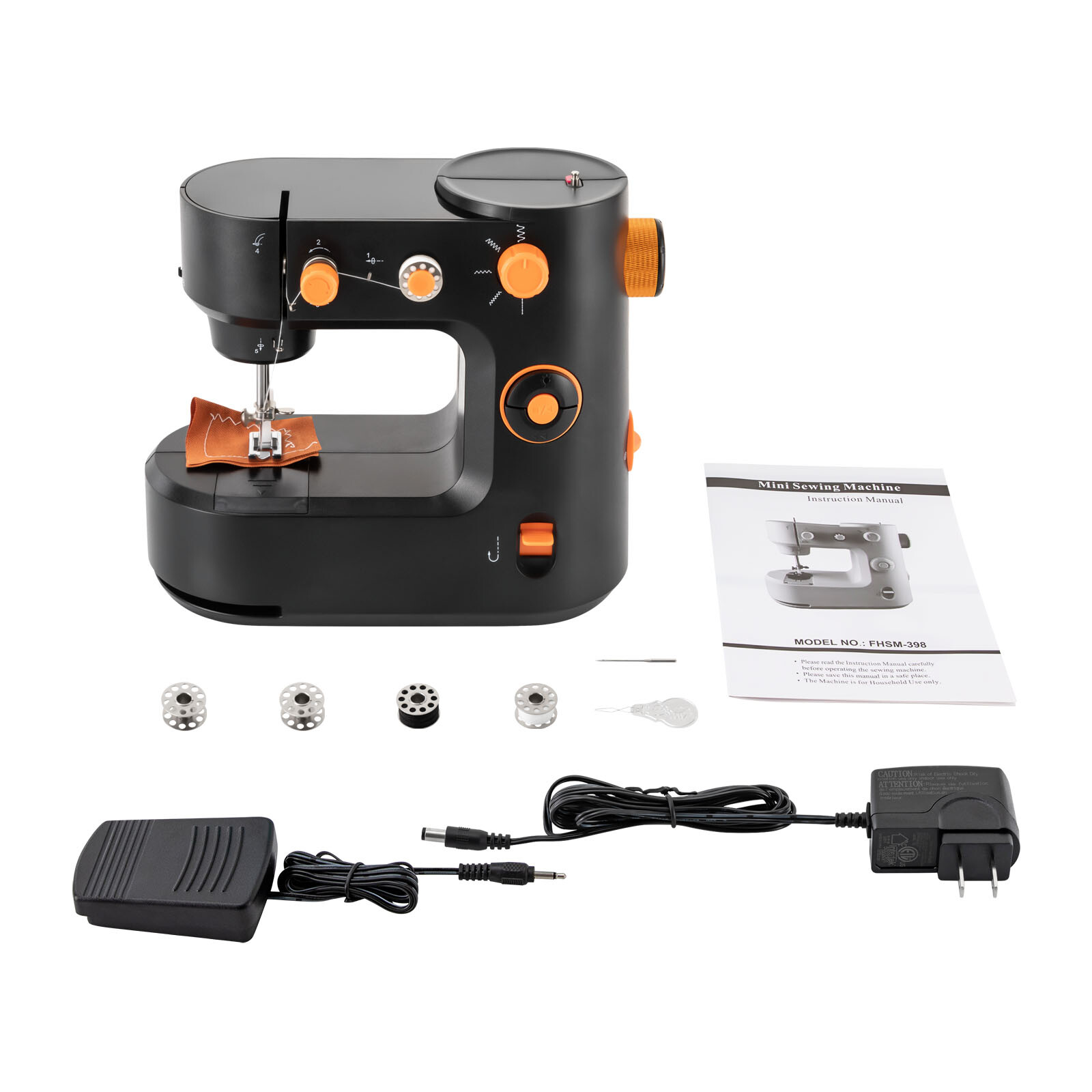 Portable Mini Electric Sewing Machine Two Modes With Storage Box For Beginners