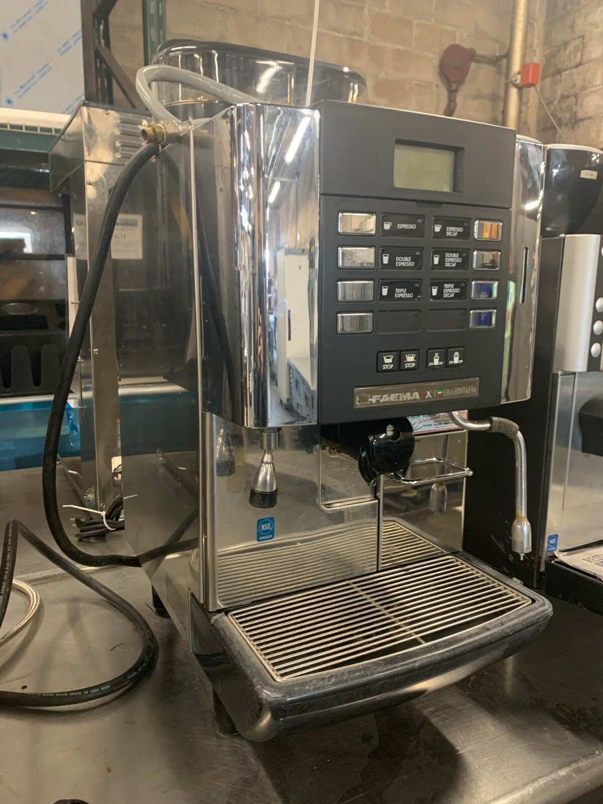 Faema X1 Granditalia Superautomatic Espresso Machine