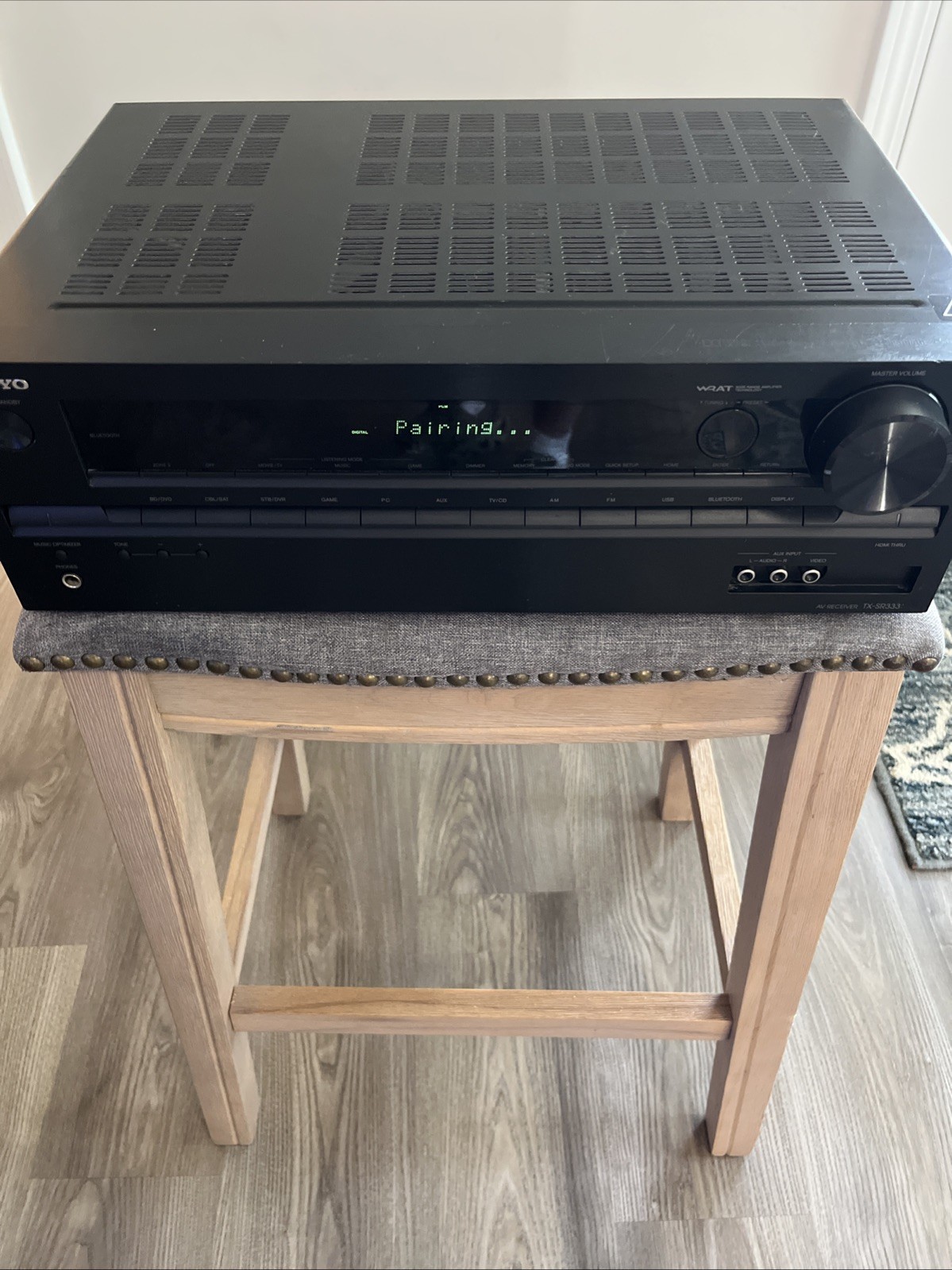 ONKYO TX-SR333 AV Home Theater Receiver 5.1 Channel Dolby Digital HDMI Audio